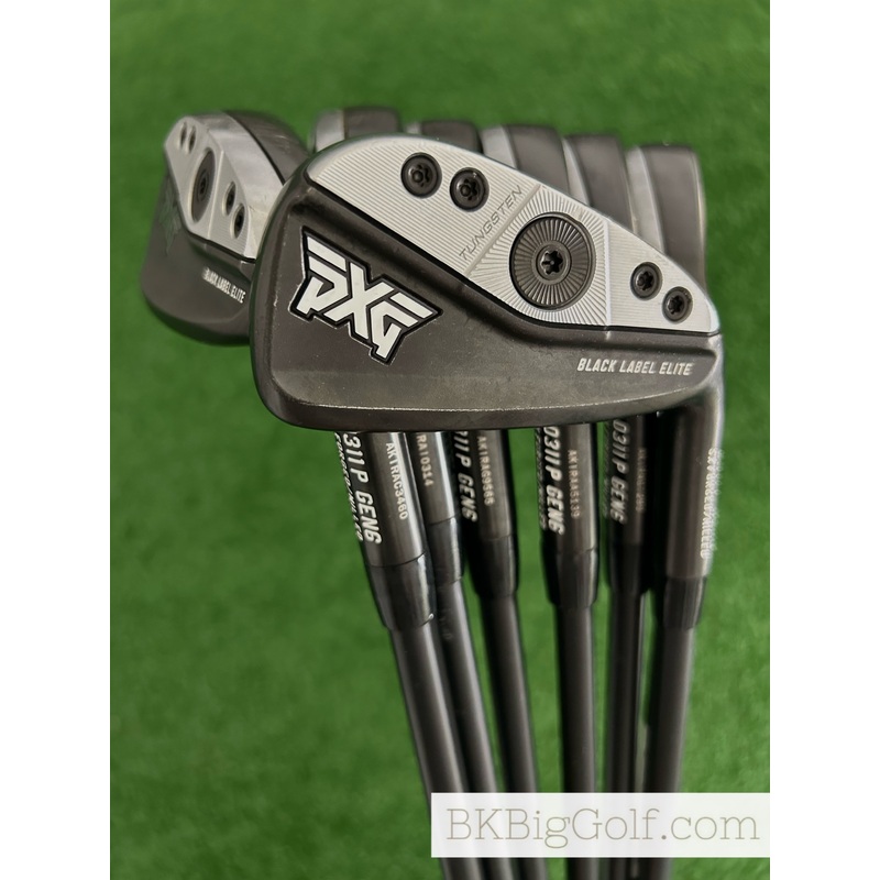 PXG 0311 P GEN6 Black Label Elite Iron Set 4-W / KBS Max 55 Regular Graphite
