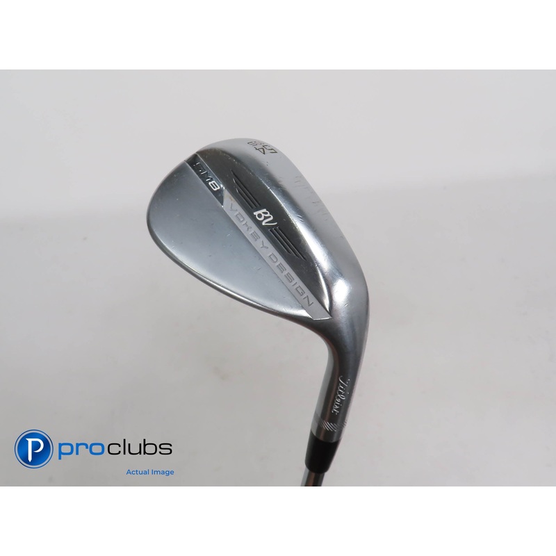 Titleist Vokey SM8 Tour Chrome 54*(10*) Wedge S-Grind – KBS Wedge Flex – 362795