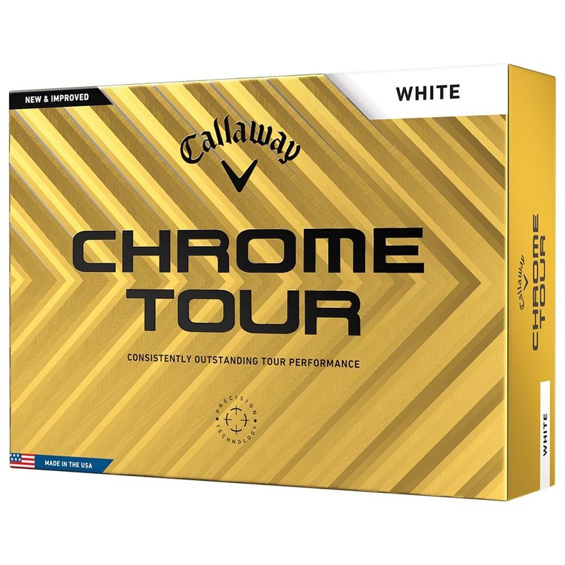 Callaway Chrome Tour Golf Balls – White