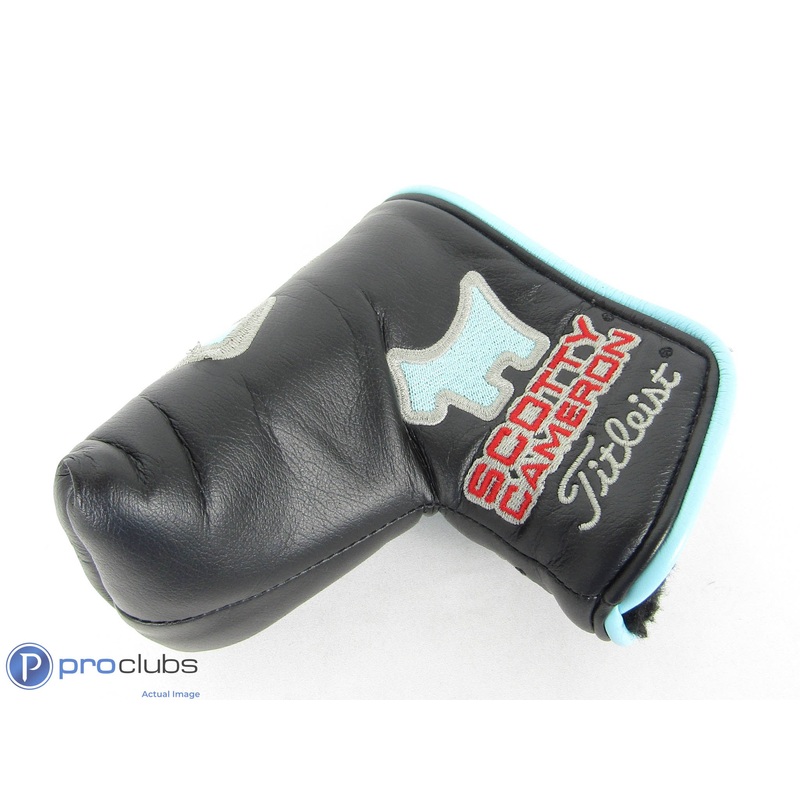 Circle T! Scotty Cameron Blue Scotty Dog Mid-Mallet Headcover-435364