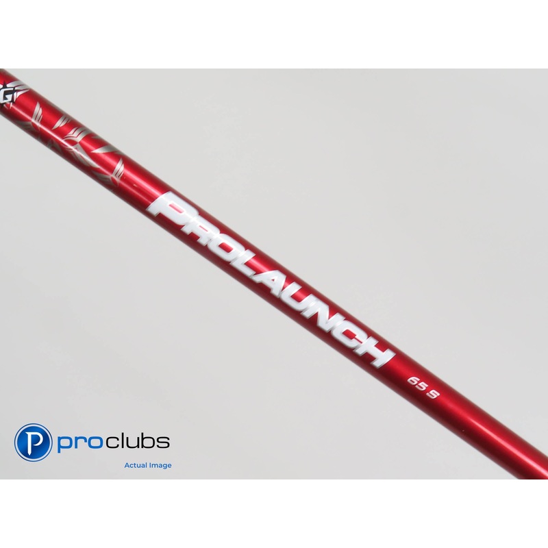 GRAFALLOY PROLAUNCH Red 65 Stiff Flex DRIVER SHAFT w/ Cobra Tip 404542