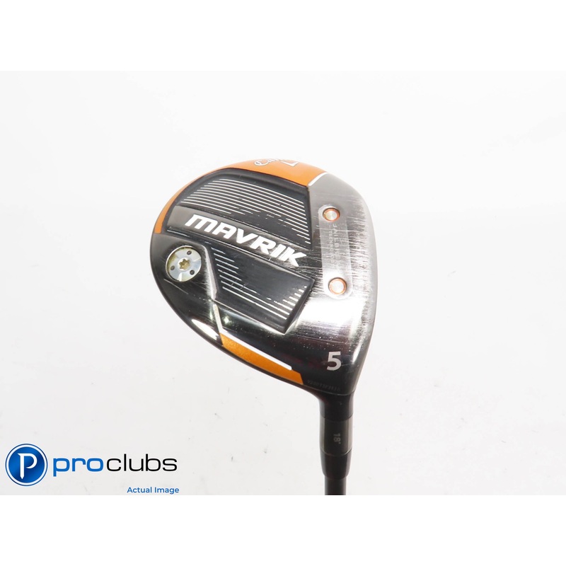 Ladies Callaway MAVRIK 18* 5 Wood – UST Mamiya Helium 5F1 Ladies Flex – 421615