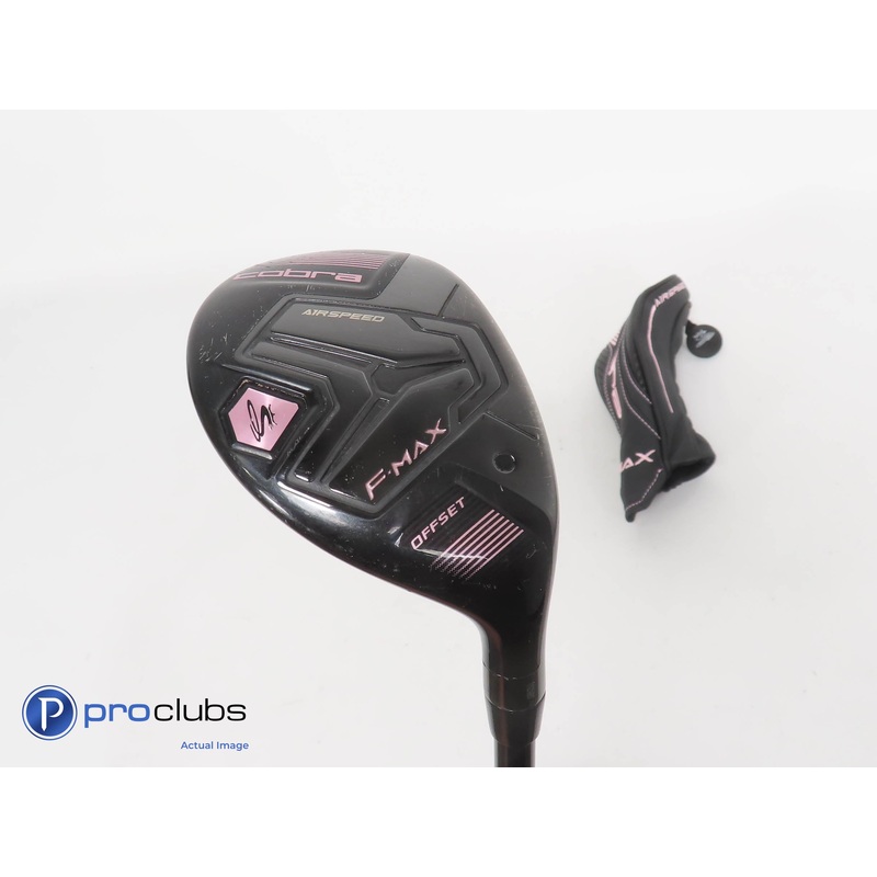 Ladies Cobra F-Max Airspeed 29* 6 Hybrid w/ HC – Cobra 45g Ladies Flex – 333595