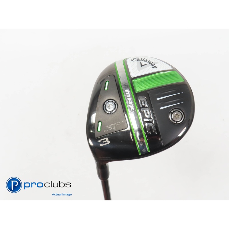 Left Handed Callaway Epic MAX 3 Wood – Accra FX M3 Regular Flex – 400478
