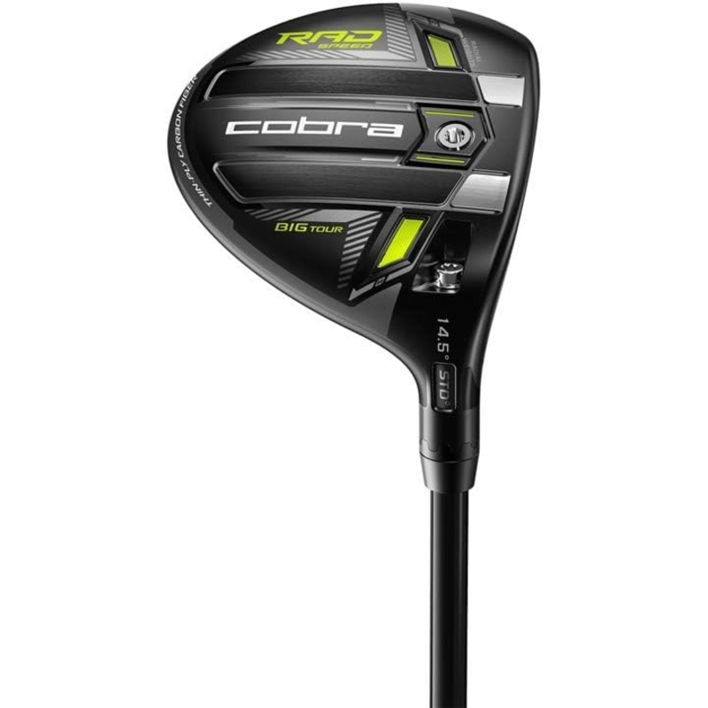 New Left Handed Cobra Radspeed Big Tour 14.5 Degree 3 Wood Extra Stiff #399194