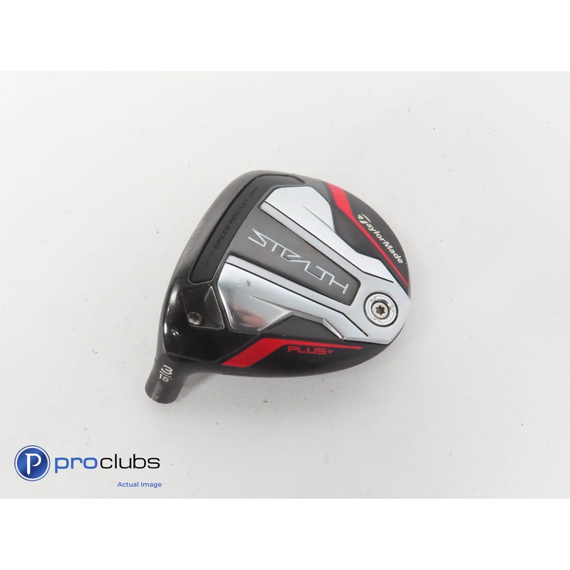Nice! Left Handed TaylorMade Stealth Plus+ Titanium 15* 3 Wood -Head Only 343610