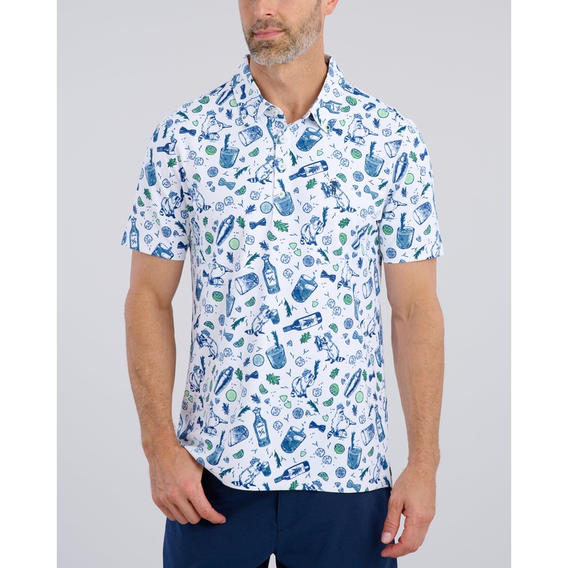 Salty Raccoon Men’s Polo