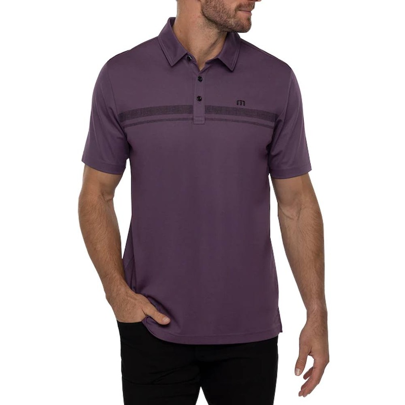 TravisMathew Meet In The Lobby Golf Polo Sweet Grape – FW22 Men