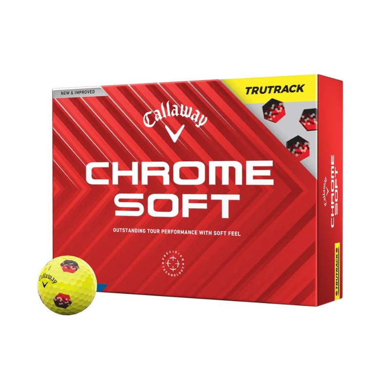Callaway Chrome Soft TruTrack 24 Yellow – 1 Dozen