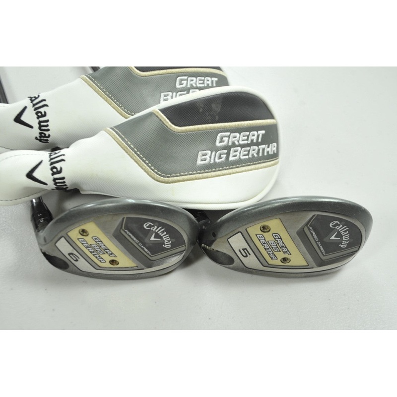 Callaway Great Big Bertha 2023 5 and 6 Hybrid Set Senior RH Graphite # 198958