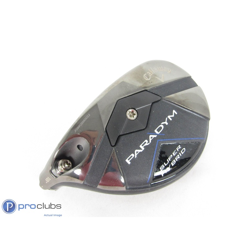Left Handed! Callaway Paradym Super Hybrid 18* 3 Hybrid – Head Only – 431344