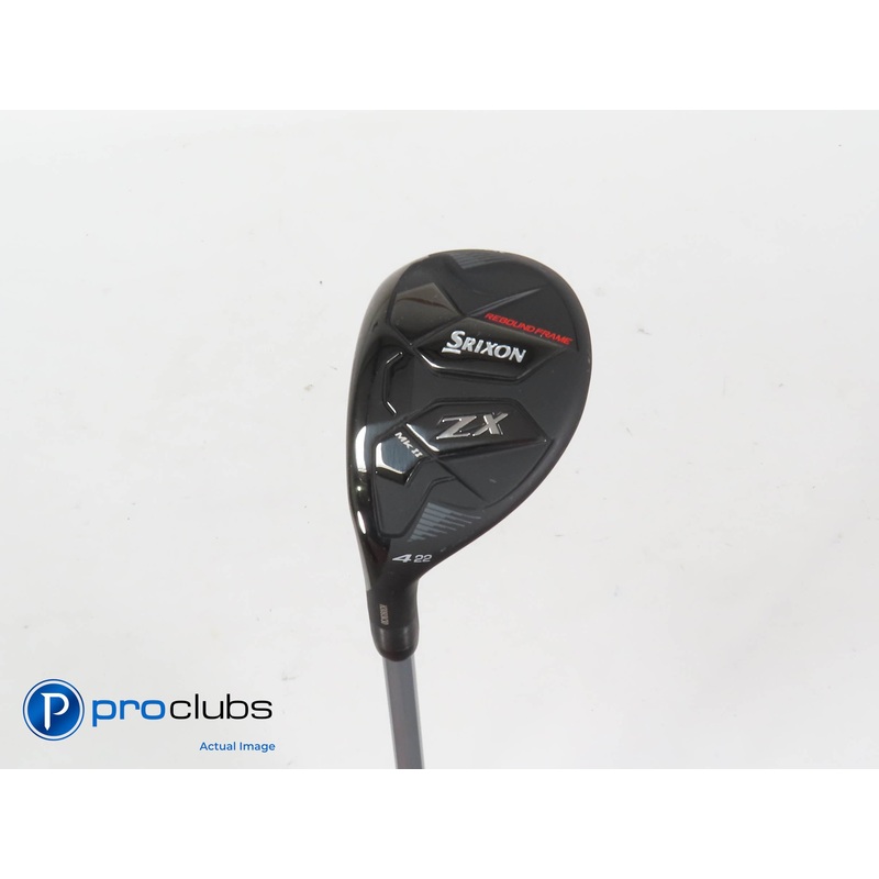 Left Handed Srixon ZX MKII 22* 4 Hybrid – Fujikura Pro 2.0 6-R2 Senior – 410919