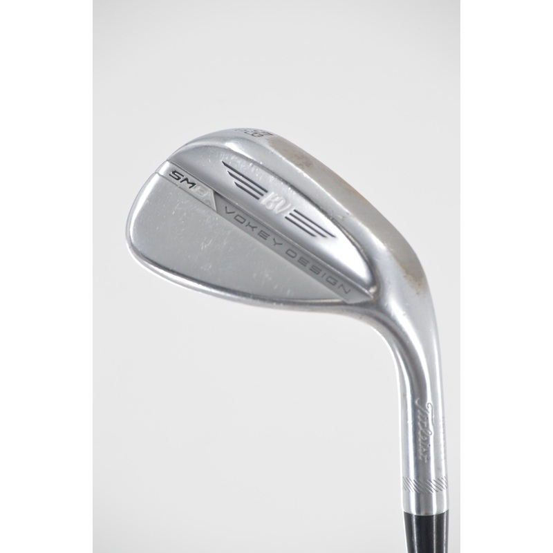 Titleist Vokey SM8 Brushed Steel 58 Degree Wedge Wedge Flex 35.25″