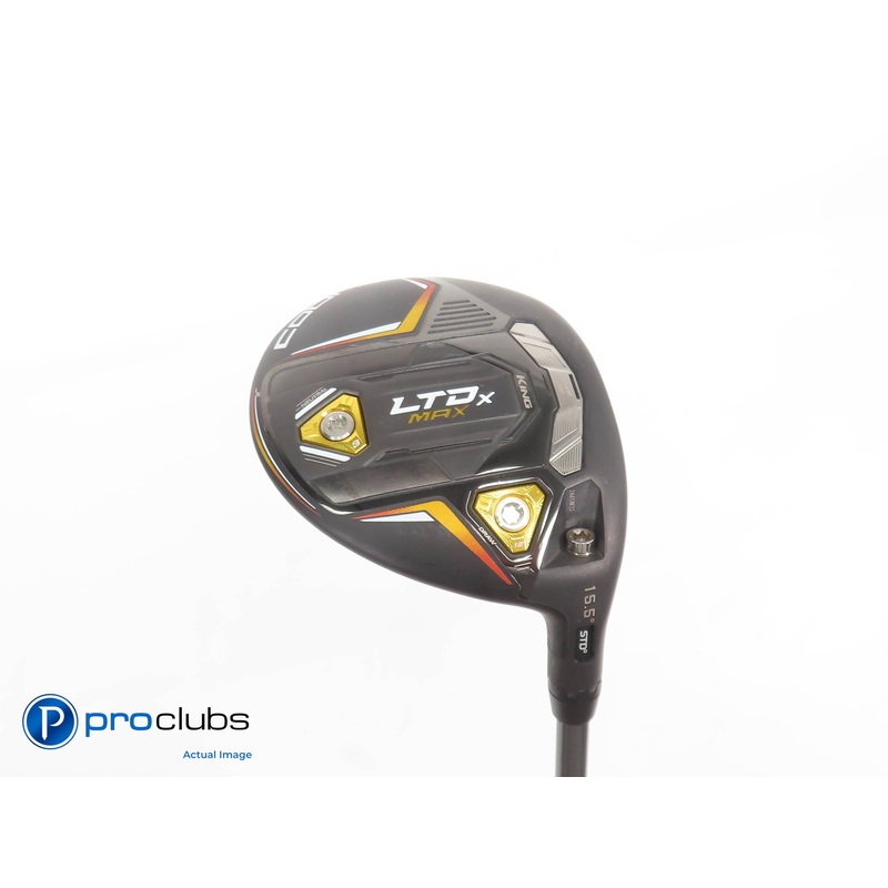 Cobra KING LTDx MAX 15.5* 3 WOOD Blk/Gld – Riptide CB 50g Regular Flex 379198