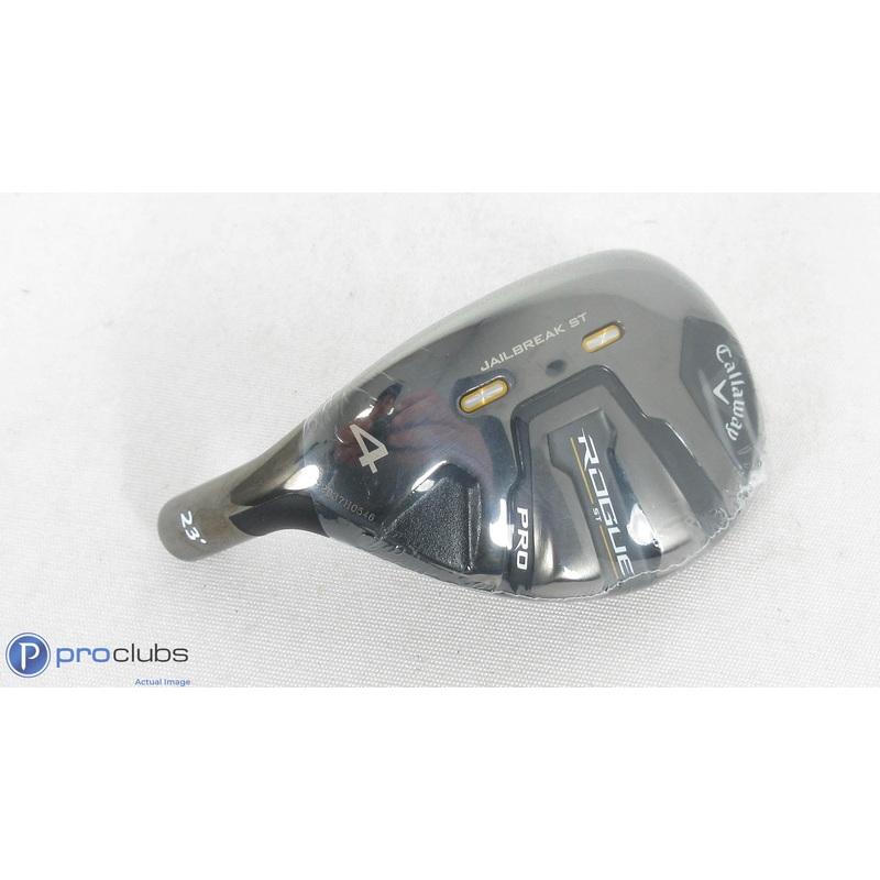 NEW! Left Hand Callaway Rogue ST Pro 23* – 4 Hybrid – Head Only – L/H 400600