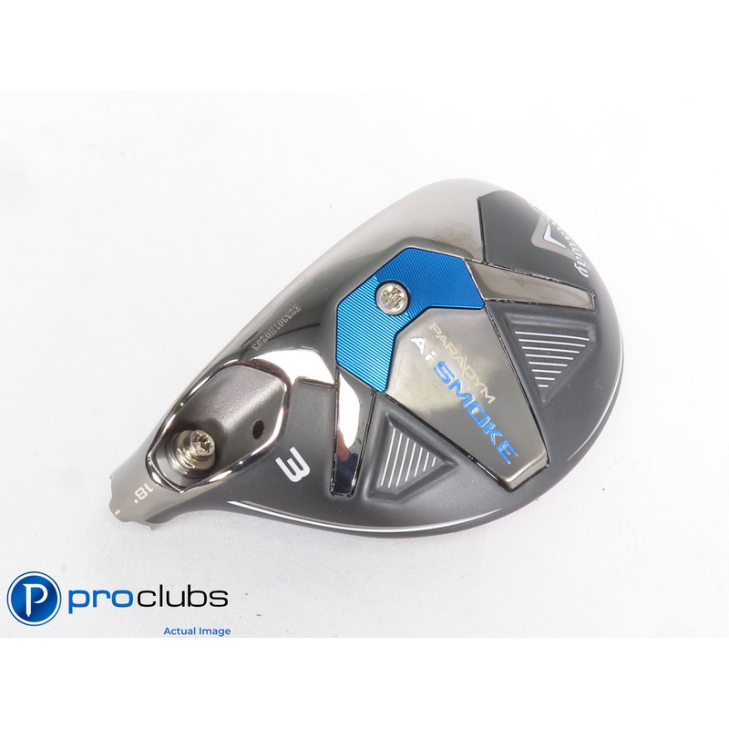 Nice Left Handed Callaway Paradym Ai Smoke 18* 3 Hybrid HEAD ONLY 430099