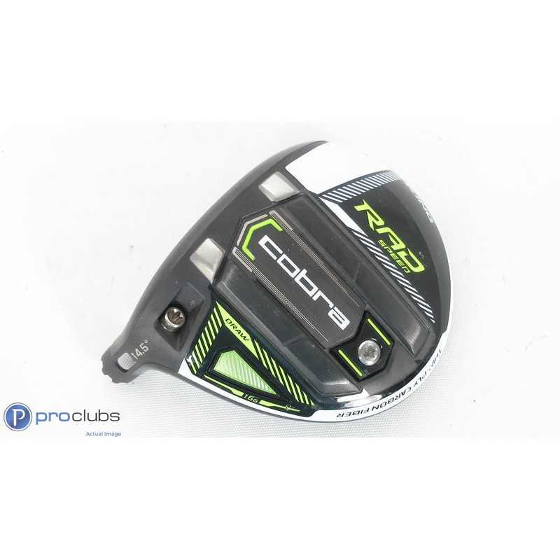 Nice! Left Handed Cobra RadSpeed Draw 14.5* Fairway 3 Wood -Head Only- 365719