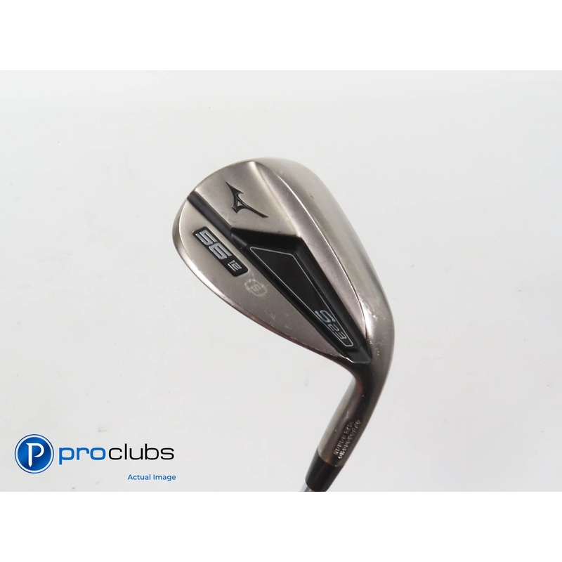 Nice Mizuno S23 Cobalt 56*(12*) WEDGE S-Grind – KBS Hi-Rev 115 Wedge Flex 406574