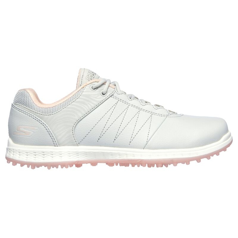 Skechers GO GOLF PIVOT Ladies Golf Shoes – Light Grey / Pink