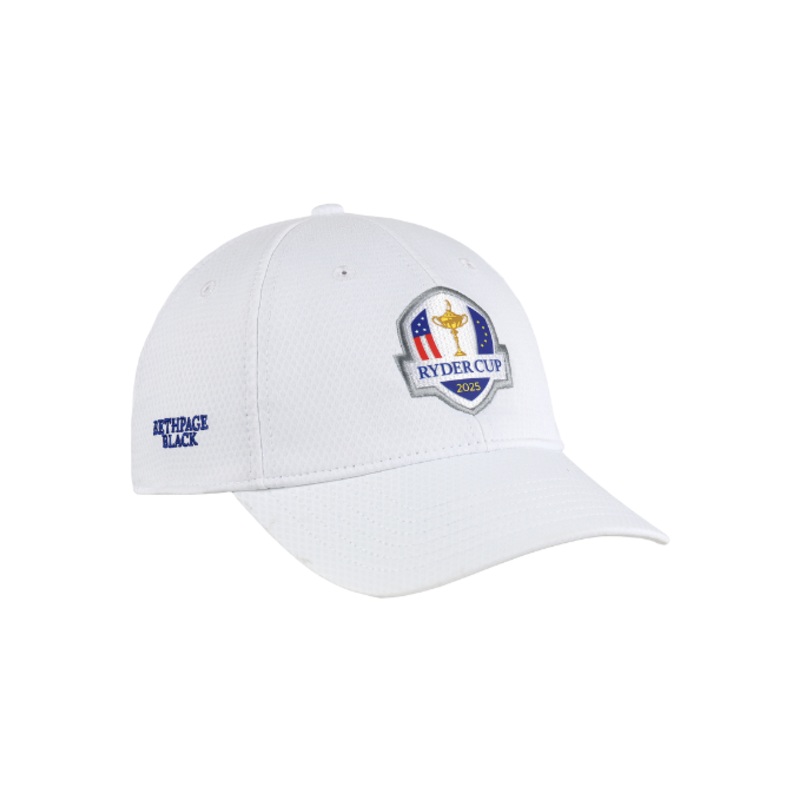 2025 Ryder Cup White Textured  Waffle Fabric Cap