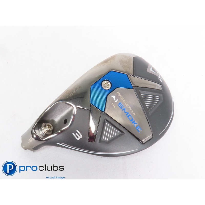Excellent Left Hand Callaway PARADYM Ai Smoke HL 18* 3 Hybrid – Head Only 431350
