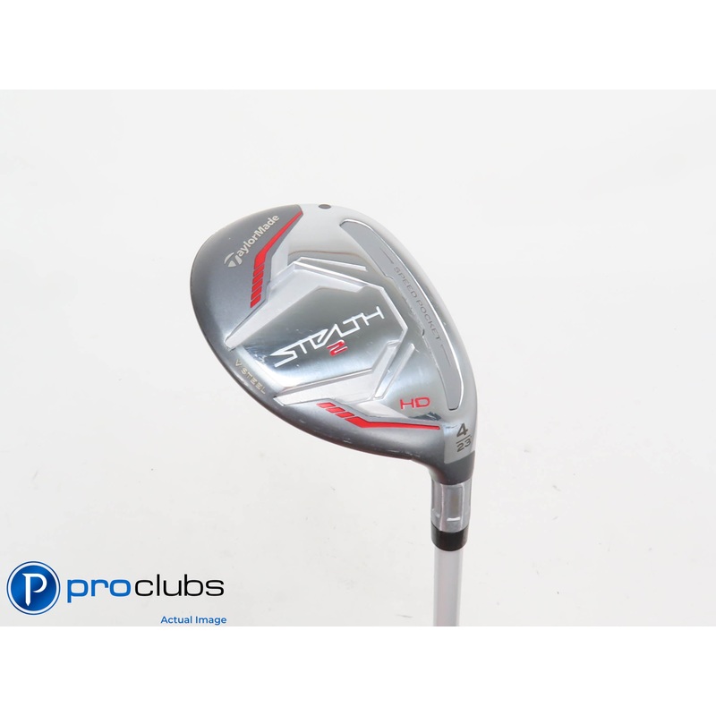Ladies TaylorMade Stealth 2 HD 23* 4 Hybrid – Ascent 45g Ladies Flex – 413485