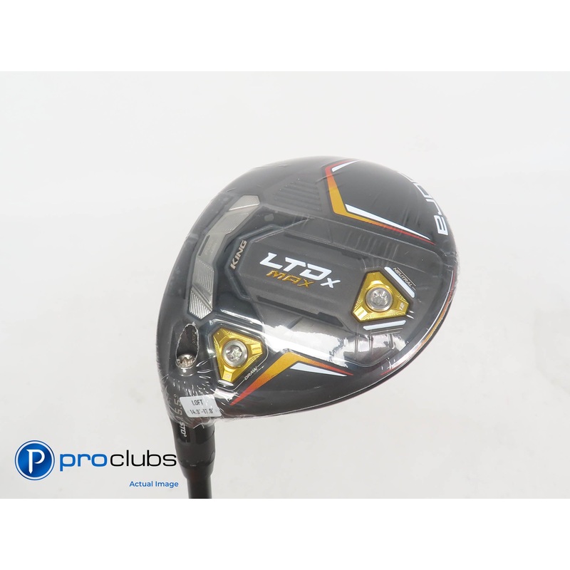 New! Left Handed Cobra King LTDx MAX 15.5* 3 Wood – Helium Regular Flex – 359128