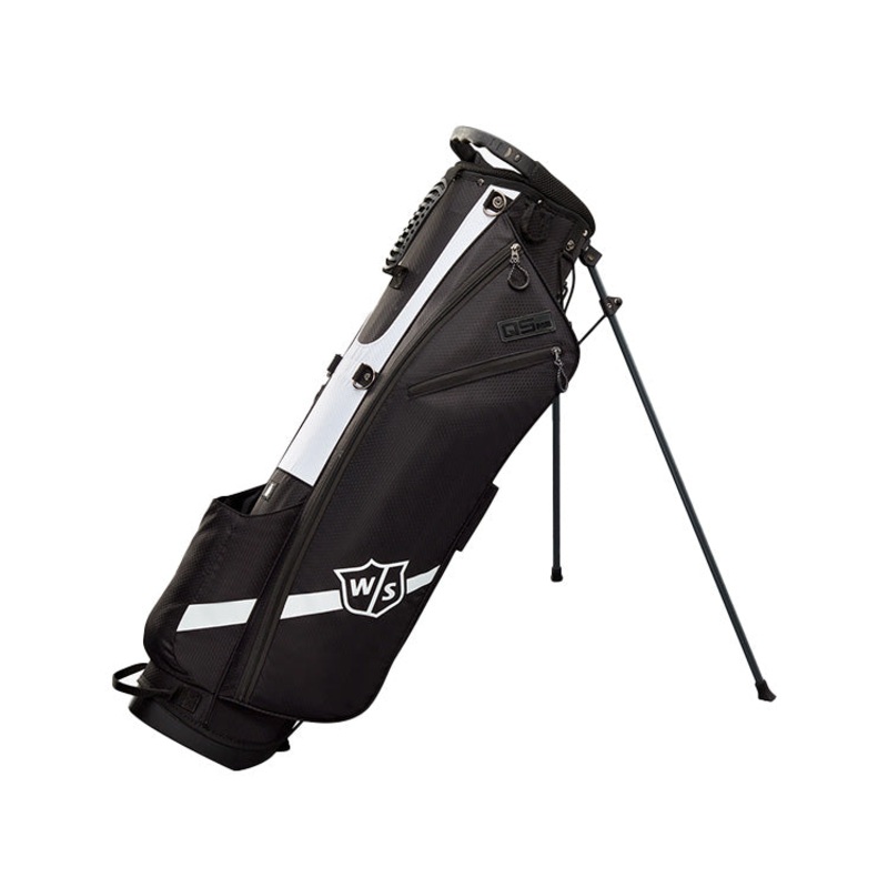 Wilson QS Golf Stand Bag – Black/White