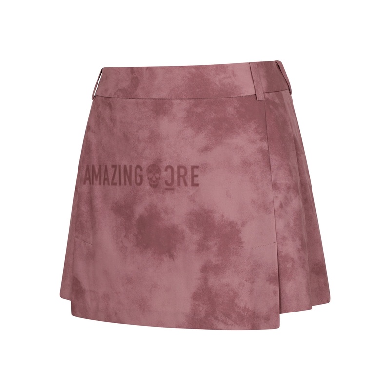AMAZINGCRE [25SS] WOMEN AERO FIT SMOG PATTERN SKIRT
