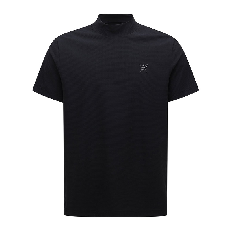 ANEW GOLF MEN ACTION BAND SHORT MOCK NECK