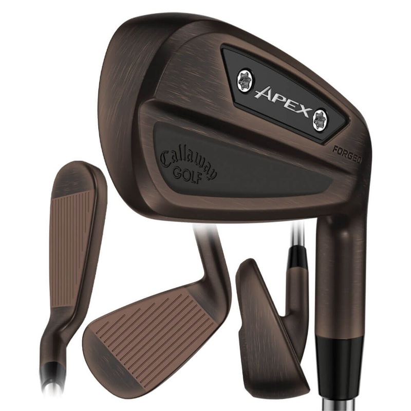 Callaway Apex Ai300 Brushed Copper Forged Iron Set – 25 Men