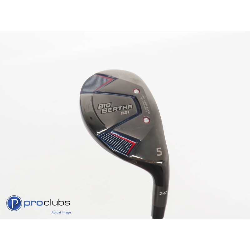 Nice! Ladies Callaway Big Bertha B21 24* 5 Hybrid – Tour AD Ladies w/HC 285721