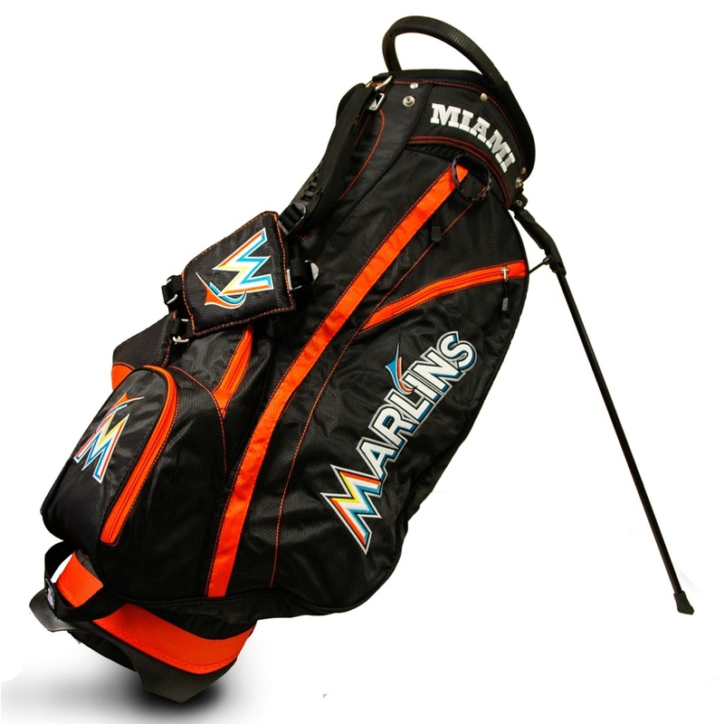 Team Golf Miami Marlins Fairway Stand Bag