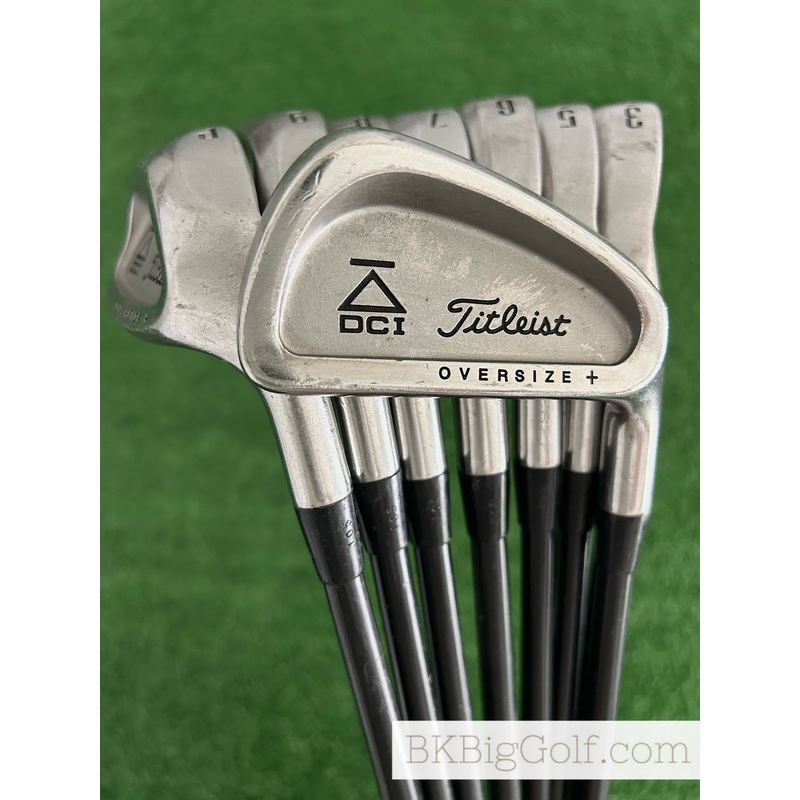 Titleist DCI Oversize+ Iron Set 3-P / Titleist DCI Stiff Graphite