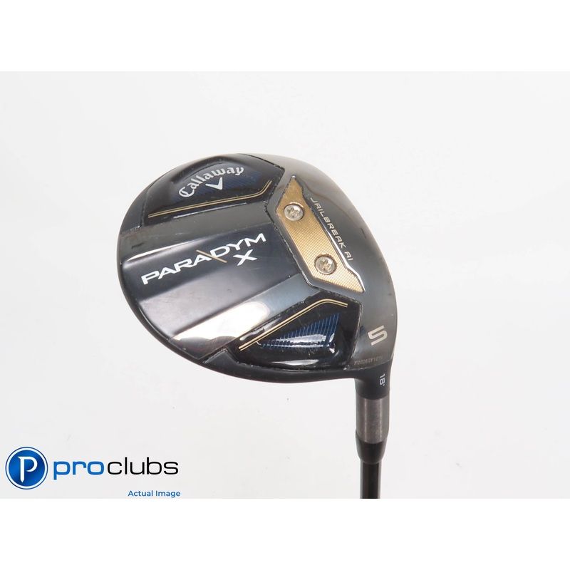Ladies Callaway PARADYM X 18* 5 WOOD – Accra FX 140 M0 Ladies Flex 410949