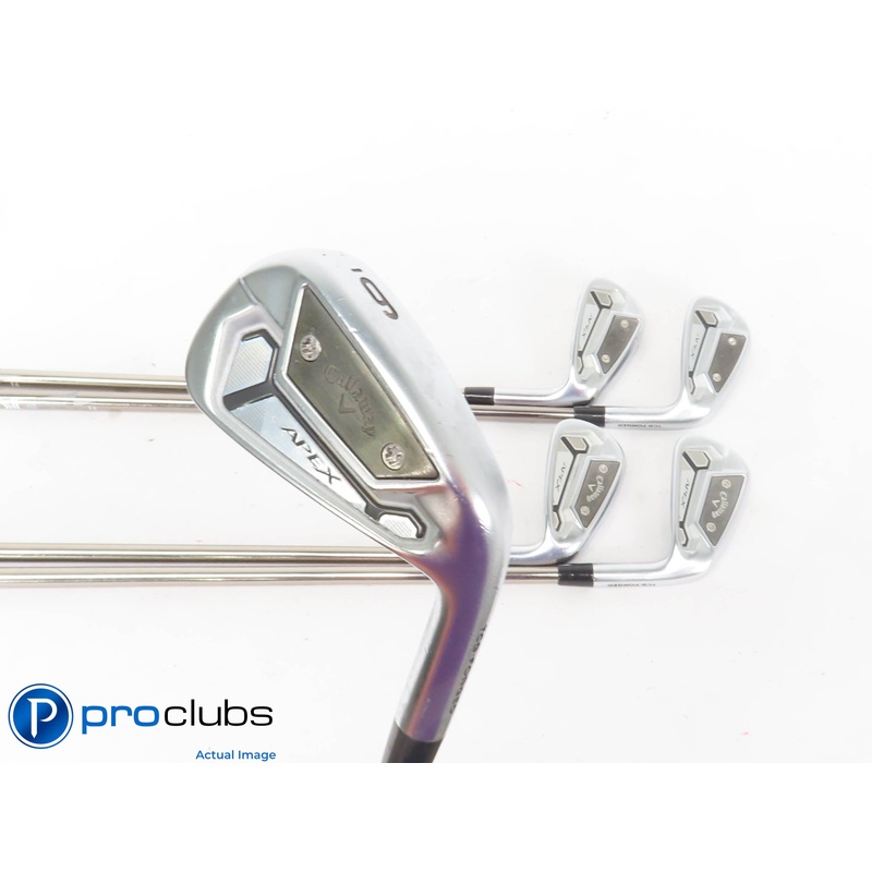 Nice Callaway ’21 APEX TCB 6-PW IRON SET – Recoil 110 Stiff Flex Graphite 436006