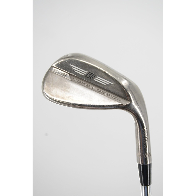 Titleist Vokey SM8 Brushed Steel 54 Degree Wedge Wedge Flex 35″
