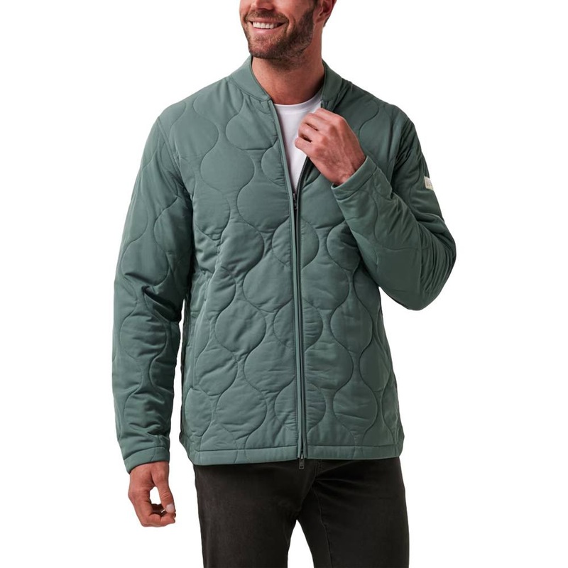 TravisMathew Come What May Golf Jacket Balsam Green – FW23 Men