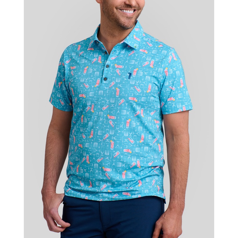 Azalea Cocktail Men’s Polo