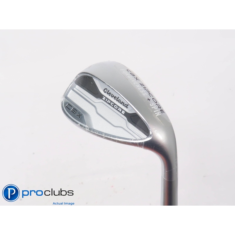 New! Cleveland CBX Zipcore 56*(12*) Wedge – TT Elevate Tour X-Flex Steel 447596
