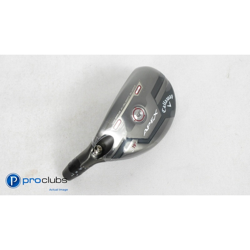 NEW! Left Hand Callaway ’21 Apex 19* – 3 Hybrid – Head Only w/adapter L/H 402168