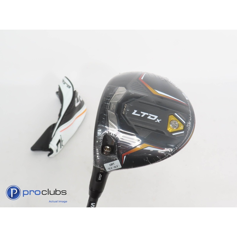 New! Left Handed Cobra LTDx 15* 3 Wood w/HC – HZRDUS iM10 60g 6.0 Stiff – 370169