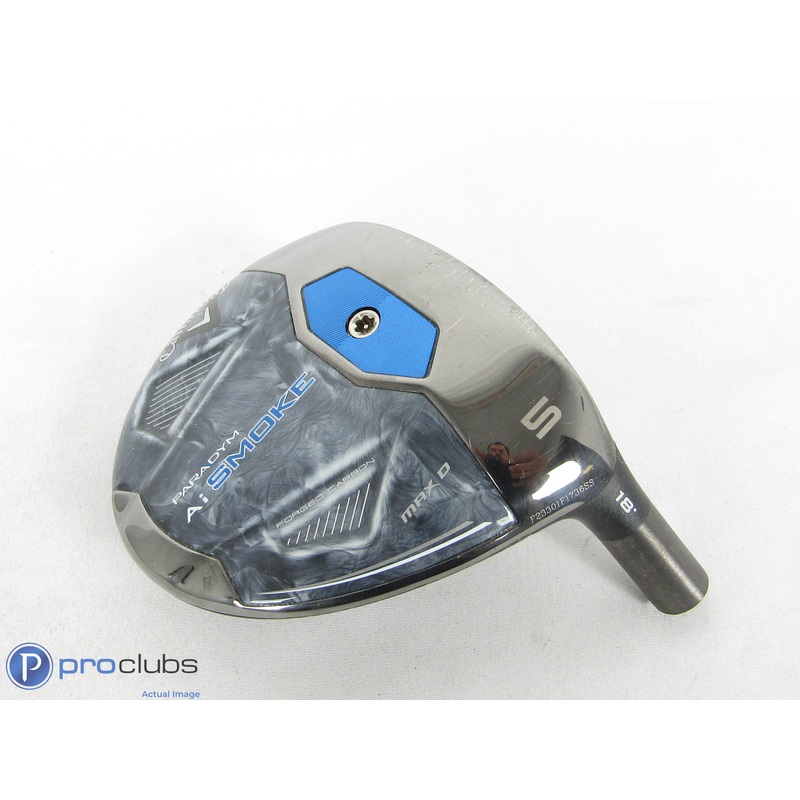 Nice! Callaway Ai Smoke MAX D 18* 5 Wood – Head Only – 445458