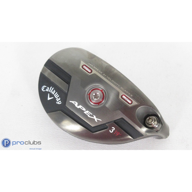 Nice! Callaway Apex 19* – 3 Hybrid – Head Only – R/H 379714