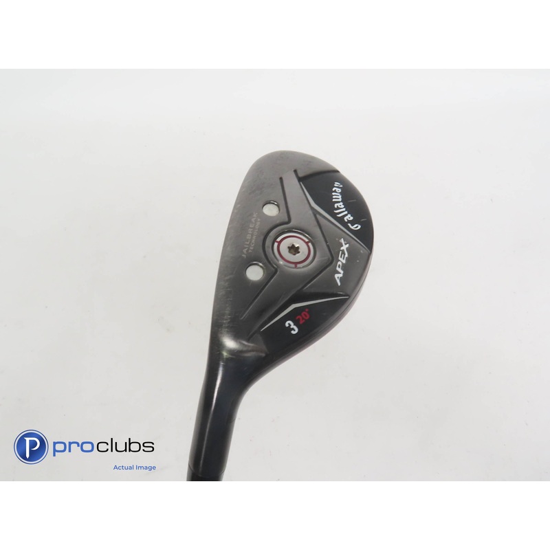Nice Left Handed Callaway 2019 Apex 20* 3 Hybrid -Catalyst 70g Stiff Flex 356611
