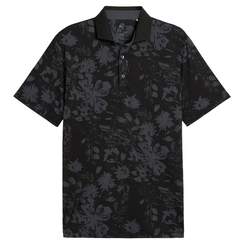 PUMA MATTR Rose Golf Polo Puma Black/Strong Gray – SS25 Men