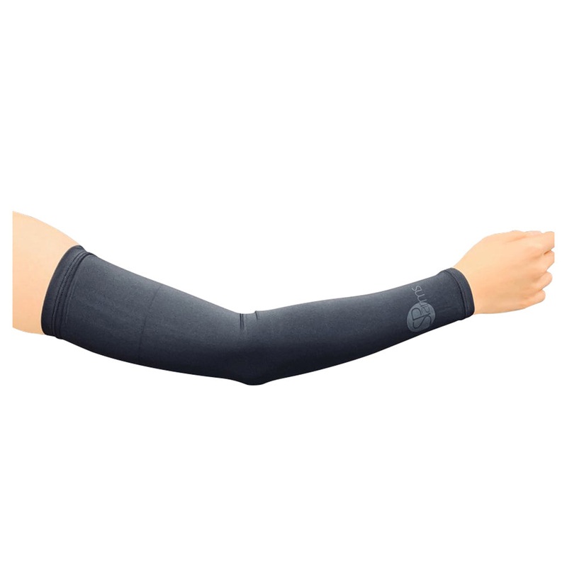 SParms Sun Protect+ UV/Sun Protection Cooling Golf Sleeves (1 Pair) Black – SS19 Unisex