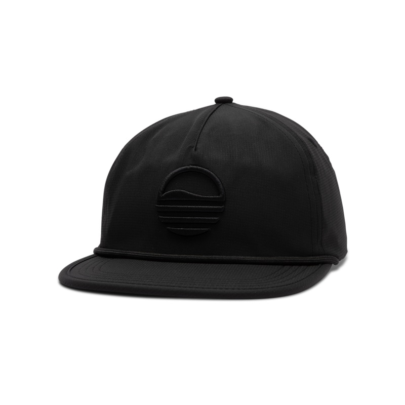 Sunday Golf Sundaze Crushable Rope Hat | Black – Black
