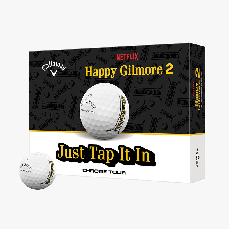 Callaway Chrome Tour Happy Gilmore 2 Just Tap It In Golf Balls (1 Dozen)