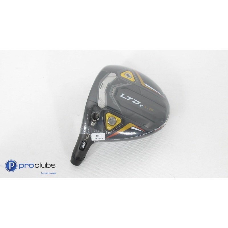 New! Left Handed Cobra King LTDx LS 14.5* 3 Wood – Head Only w/Adapter – 359048